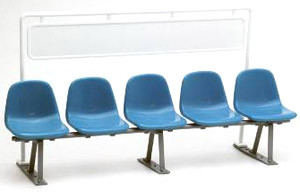 Station Bench (Blue), Tomytec, Accessories, 1/12, 4543736252368